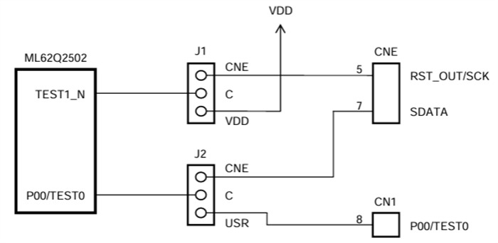 Location Circuit - ROHM Semiconductor RB-D62Q2502TB32 Reference Board